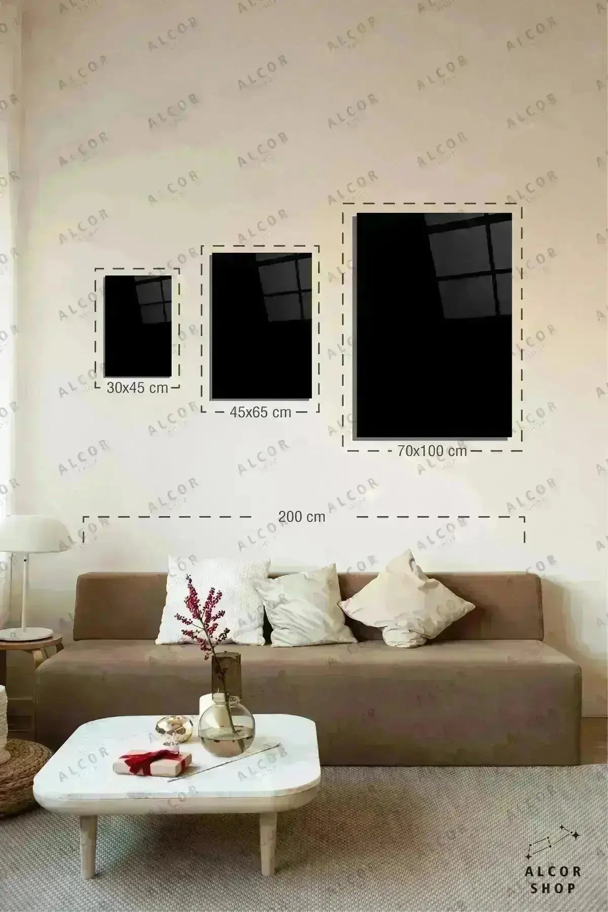 Atatürk Cam Tablo - Portre - Cam Tablo - Duvar Dekoru - Atatürk Portresi - Kaliteli Baskı Ata032 - Alcor Shop